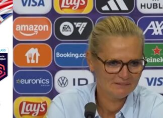 Inghilterra a punteggio pieno. Sarina Wiegman: “Avremmo potuto segnare di più, ma la cosa più importante era vincere”.