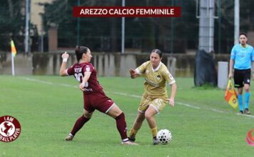 L’Arezzo si arrende al Lumezzane: 2-0 il risultato subito