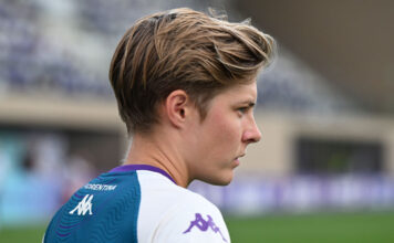 Lina Hurtig, Fiorentina Women, ospite del Lycée français international Victor Hugo di Firenze