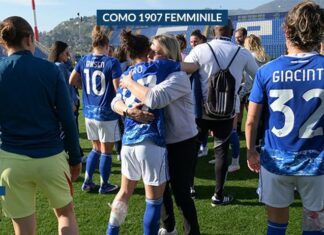 Vero Boquete, Como 1907: “Il nostro obiettivo è vincere il campionato il prima possibile e continueremo a lavorare duro”.