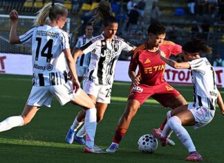 Dragoni punto esclamativo di Juve-Roma: bianconere sconfitte