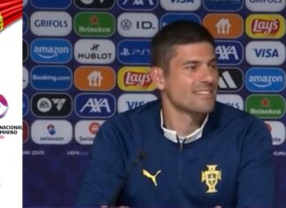 Francisco Neto, Portogallo: “L’obiettivo sarà sempre quello di lavorare e di lottare per i tre punti in entrambe le partite”.