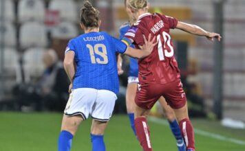 Nazionale Femminile: Bicchiere mezzo pieno per la prestazione in Danimarca. Per la qualificazione Mondiale a Giugno l’ardua sentenza.