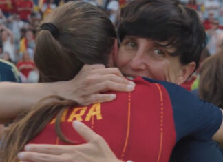 Mariona, attaccante della Spagna femminile: “Ci sono nove punti per la classificazione” Aiara Agirrezabala e Sonia Bermudez, Spagna femminile, Spagna-Ucraina