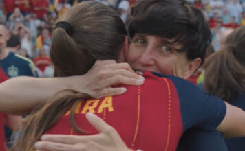 Mariona, attaccante della Spagna femminile: “Ci sono nove punti per la classificazione” Aiara Agirrezabala e Sonia Bermudez, Spagna femminile, Spagna-Ucraina