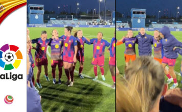 Il Barcellona è Campione di Spagna per l’undicesima volta La festa del Barça