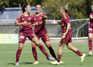 Roma, Como Women e pop-corn: il “Tre Fontane” è meglio di un film, lieto fine europeo per la Roma