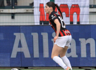Sara Stokic, Milan: “Vittoria importante. Felice di essere tornata al gol dopo l’infortunio.”