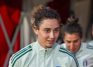 Martina Angelini applaude Soffia: “Ottima partita. Dietro ha giocato molto bene, peccato per la traversa”