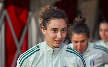 Martina Angelini applaude Soffia: “Ottima partita. Dietro ha giocato molto bene, peccato per la traversa”