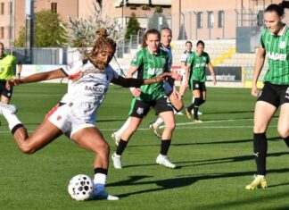 Il Milan stende il Sassuolo e si avvicina alla zona Champions