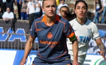 Lina Magull, Inter Women: “Sarebbe davvero bello vincere qualcosa con questa squadra, credo fermamente che in futuro ci sia il potenziale per farlo”.