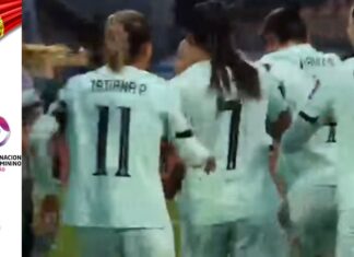 Francisco Neto e Kika Nazareth, Portogallo: “Sono altri tre punti, tre gol segnati. Ora bisogna pensare alla prossima partita”.