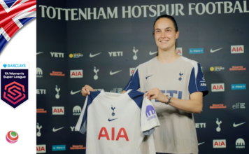 Caitlin Dijkstra è una nuova giocatrice del Tottenham