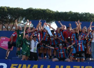 Catania FC in Serie B ai rigori: Macera decisiva, è festa grande a Roma