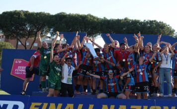 Catania FC in Serie B ai rigori: Macera decisiva, è festa grande a Roma