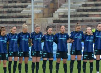 Inter Women: Salutano Wullaert, Bowen e Ivarsdottir.