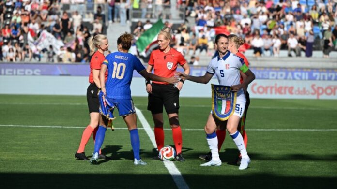 italia serbia arbitro girelli nazionale femminile