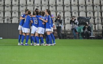 Reti bianche a Pisa nel primo tempo di Italia – Serbia.